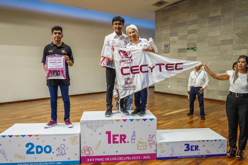 Cana CECyTEC primer lugar en concurso de ajedrez del XXV Festival Nacional de Arte y Cultura