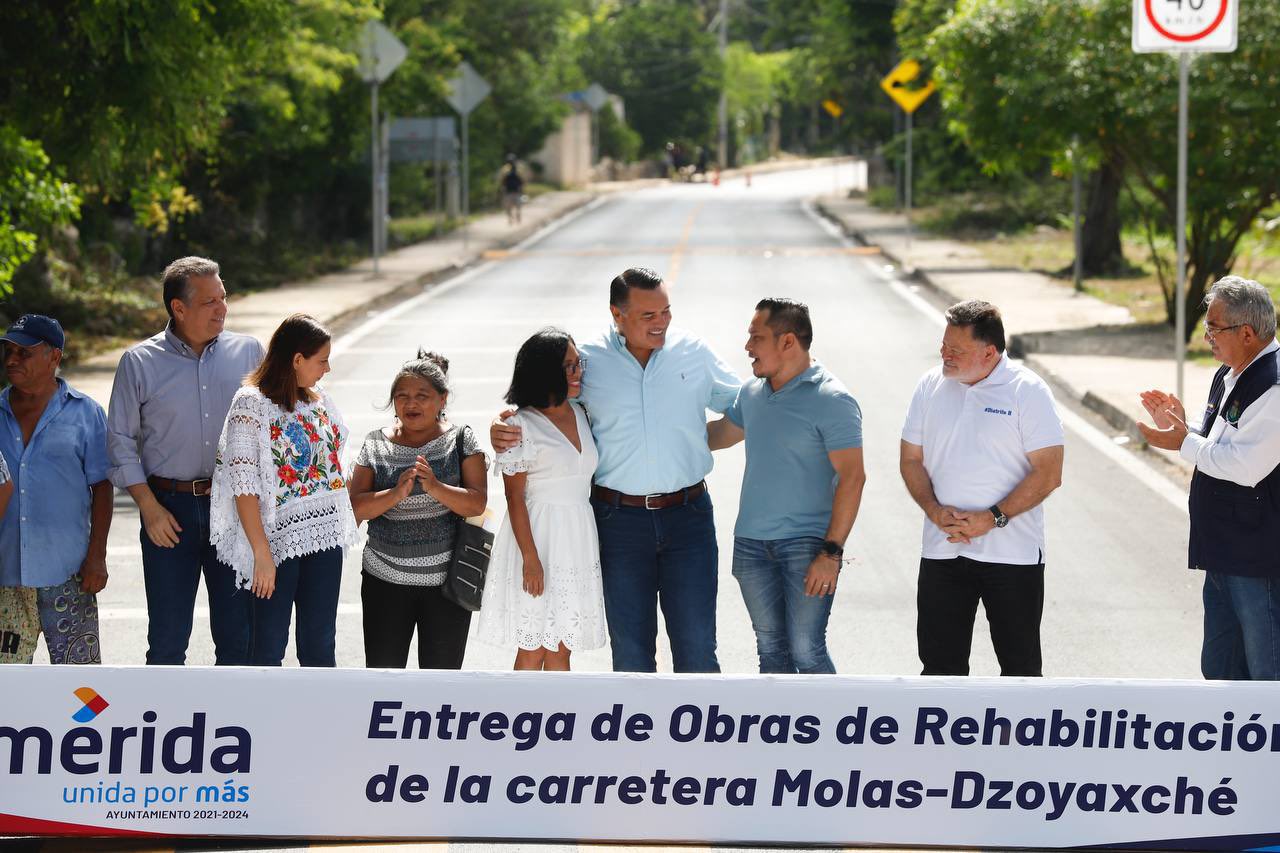 Entregan obras de rehabilitación en dos comisarías de Mérida