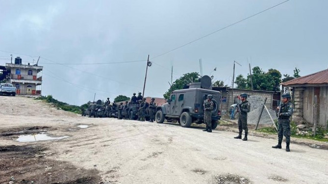 Fortalecen la seguridad de Chiapas con 800 elementos del Ejército y Guardia Nacional