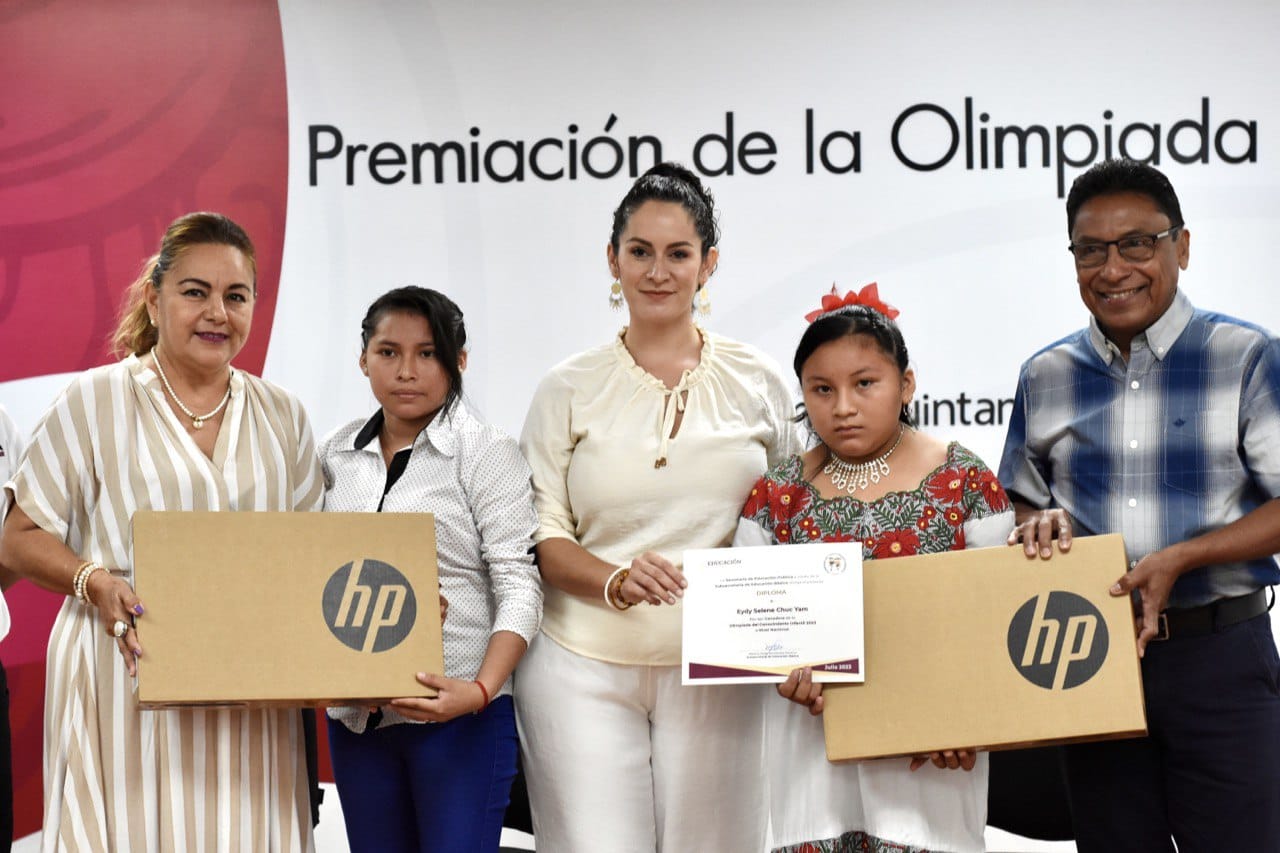 Premian a las y los ganadores de la Olimpiada del Conocimiento Infantil 2023