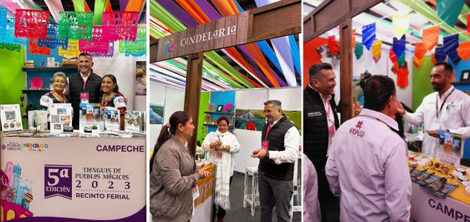 Campeche participa en el Tianguis de Pueblos Mágicos 2023