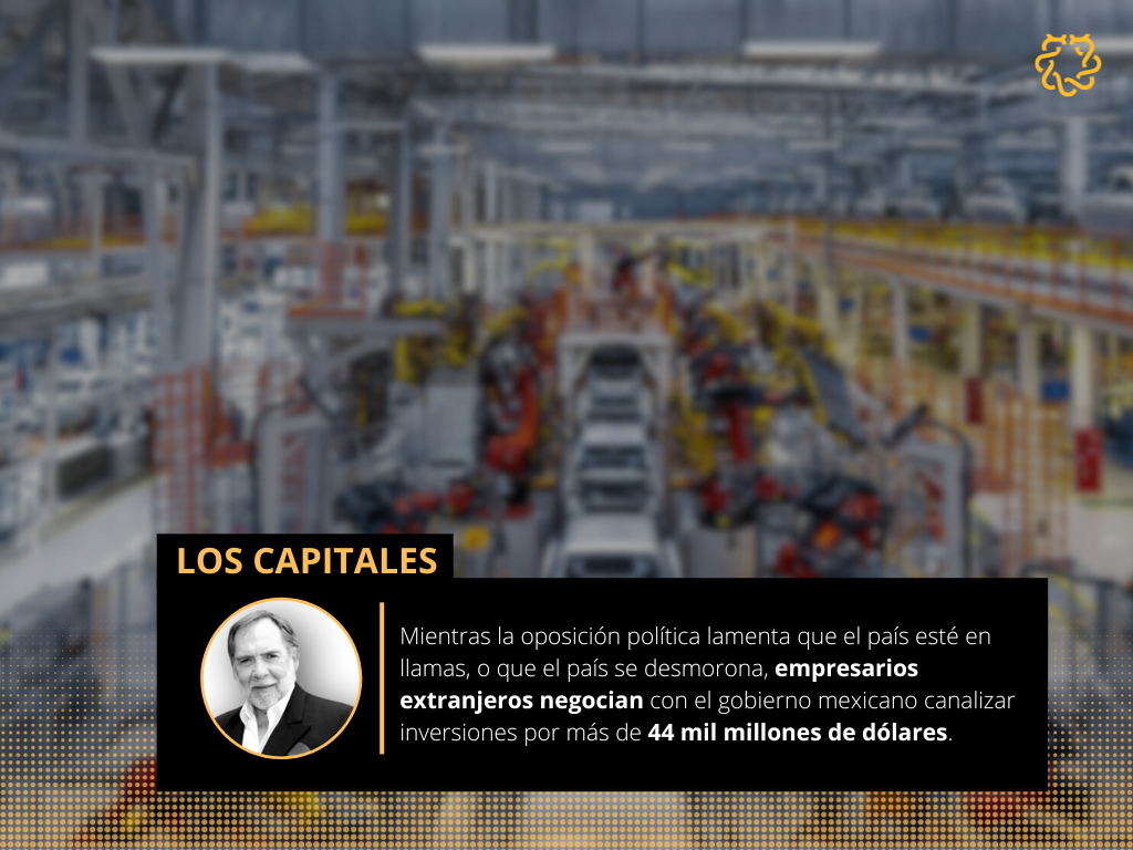 LOS CAPITALES: Ya son 120 empresas internacionales interesadas en operar en México