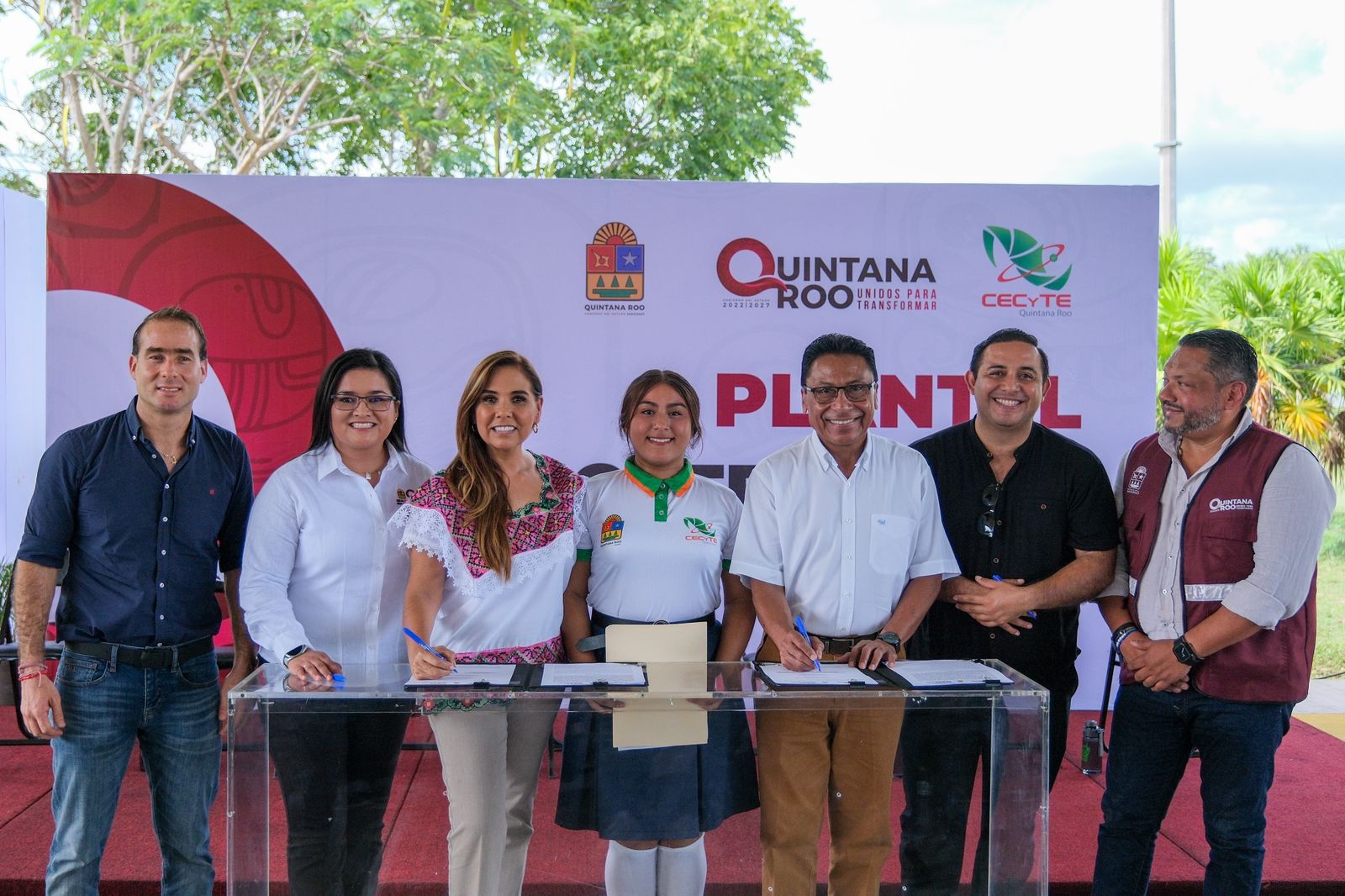 Gobierno de Mara Lezama amplia aulas del CECYTE Tulum