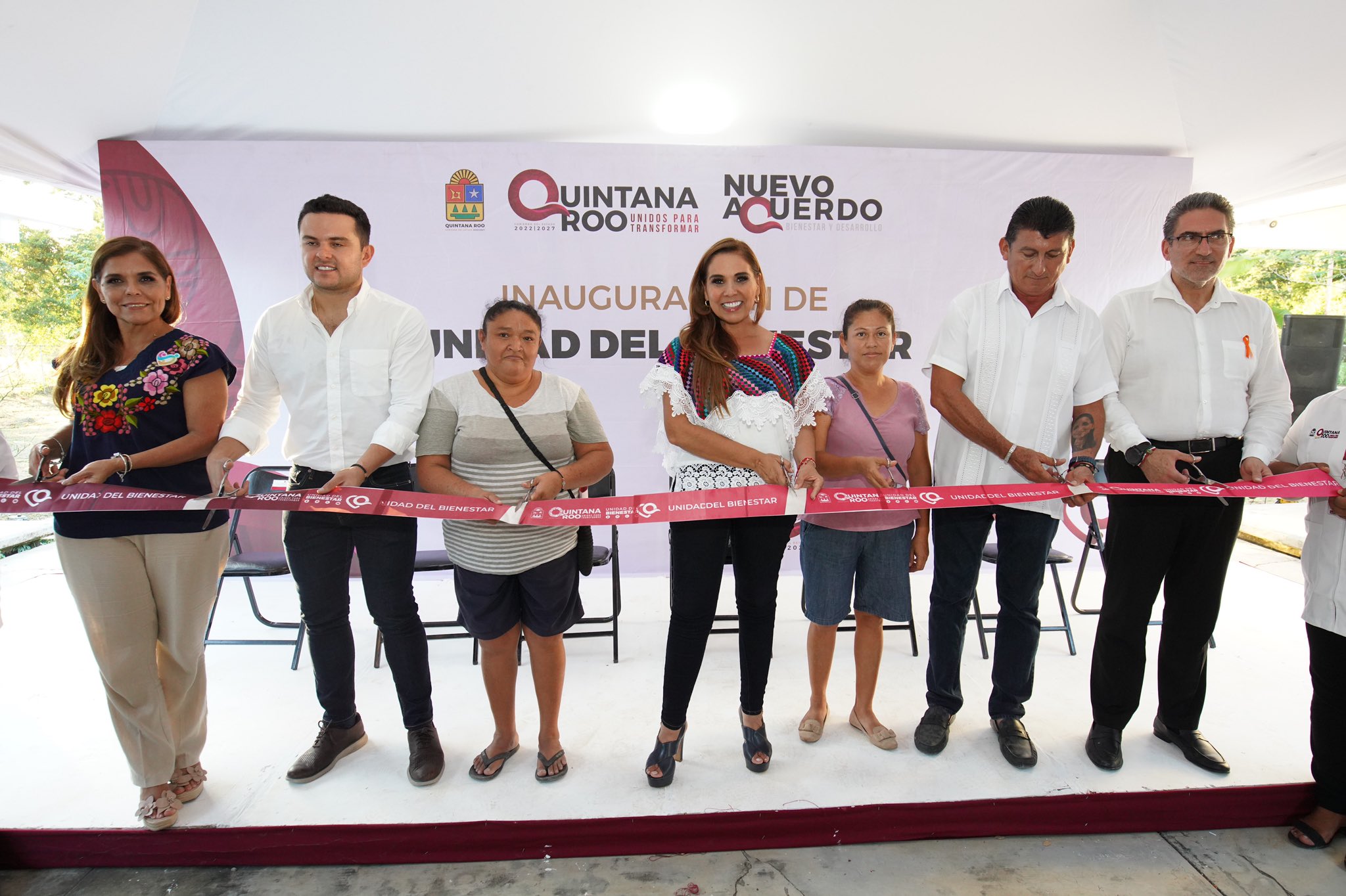 Mara Lezama inaugura Unidad del Bienestar en Bacalar
