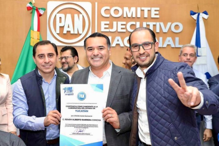 PAN designa a Renán Barrera como candidato a la gubernatura de Yucatán