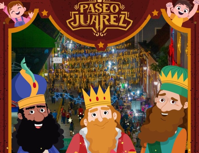 Participarán más de 200 comerciantes en el Paseo Juárez del Día de Reyes