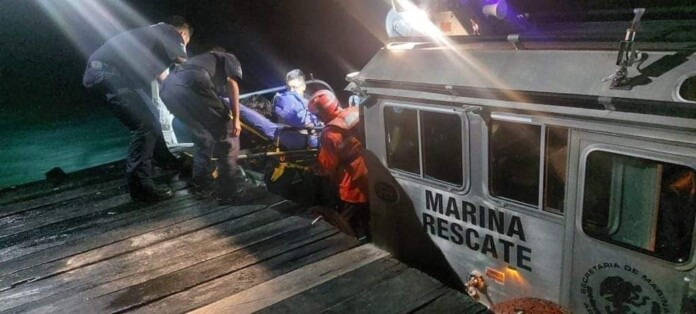 Se hunde embarcación en Isla Mujeres, Quintana Roo; hay 4 muertos