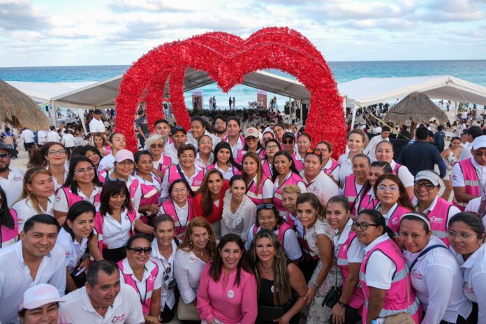 Bodas Colectivas 2024: 40 parejas se dan el “si” en Tulum; 302, en Solidaridad, y 350 en Cancún