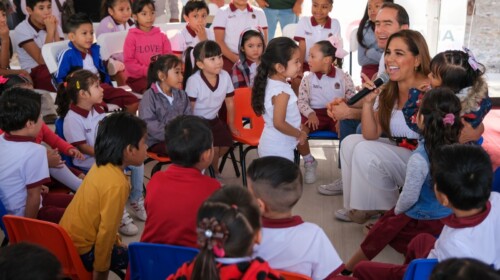 Mara Lezama inaugura preescolar y primaria en Tulum; se contó con una inversión de más de 30 mdp