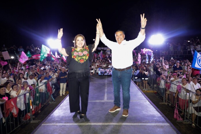 Xóchitl Gálvez ofrece “yucatanizar” al país