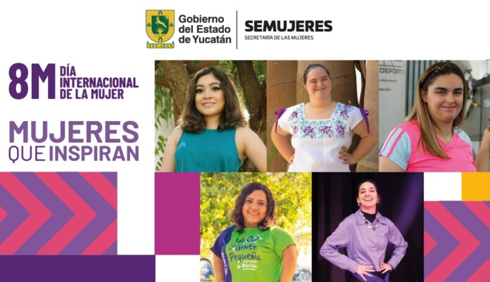 Yucatán lanza campaña protagonizada por seis mujeres con discapacidad.