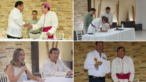 Candidatos a gubernatura de Tabasco firman el “Compromiso por la Paz”