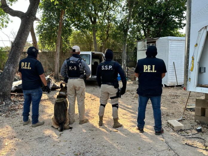 Catean cuatro predios en Mérida: decomisan drogas y detienen a dos