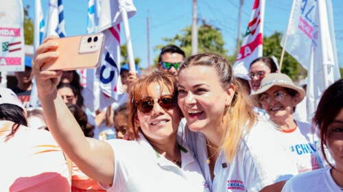 Cecilia Patrón arranca campaña con amplia ventaja