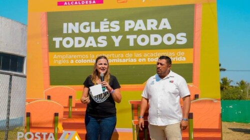 Cecilia Patrón propone crear academias para aprender inglés en Mérida