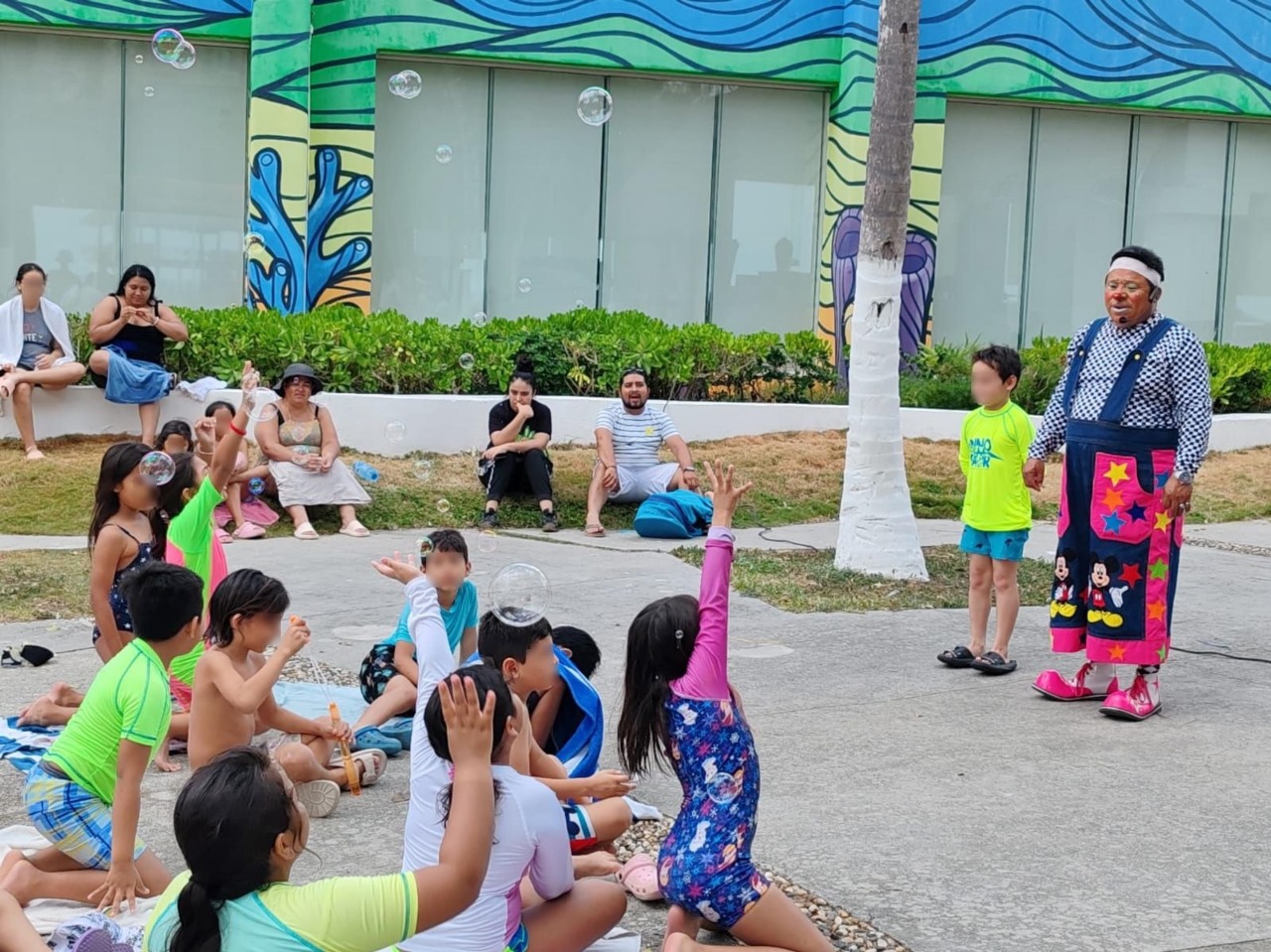 FPMC abrió Chankanaab para que escuelas celebraran el “Día de la Niñez”