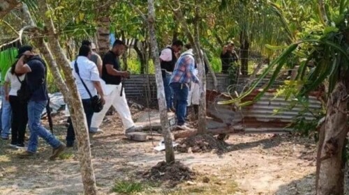 Hombre asesina y entierra a su hermana en una fosa clandestina en Tabasco