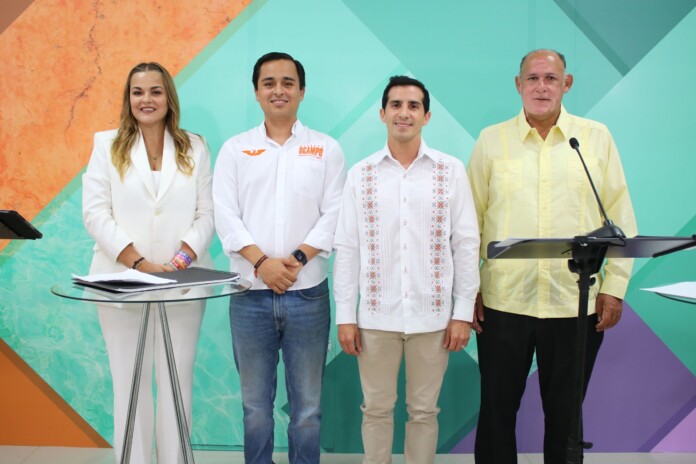 Realizan primer debate de candidatos a la alcaldía de Mérida