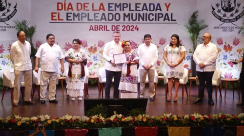 Reconocimientos para trabajadores del Ayuntamiento de Mérida