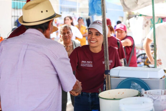 Promete Ana Paty Peralta bienestar y justicia social para cancunenses