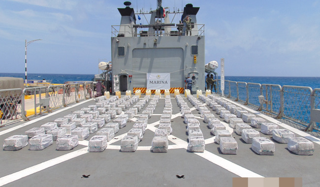 Asegura Marina más de tres toneladas de cocaína en Quintana Roo