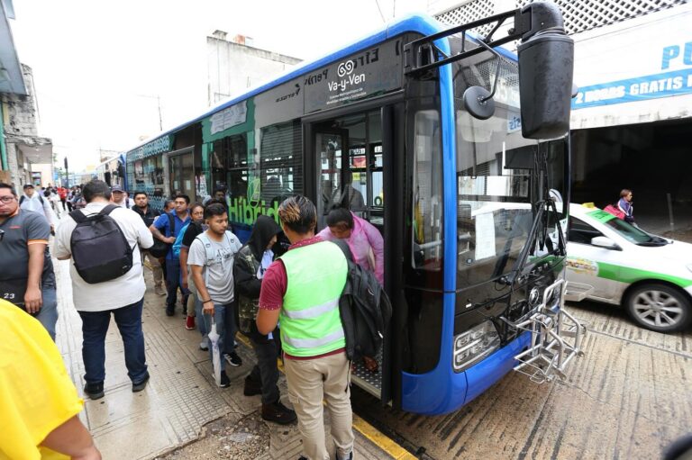 Anuncian cuatro nuevas rutas del “Va y Ven” para el poniente de Mérida