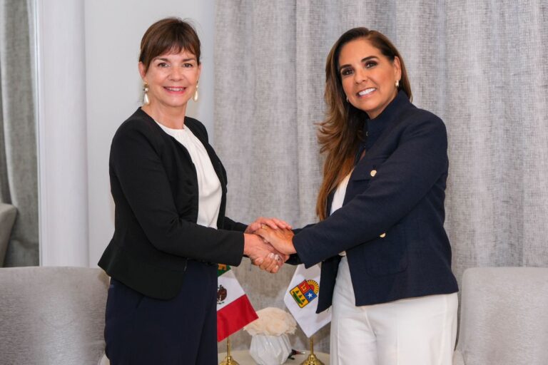 Se reúne Mara Lezama con la presidenta de WTTC para fortalecer la proyección mundial de Q. Roo