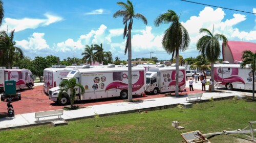 Mara Lezama visita las ‘Caravanas de Salud‘ en Chetumal