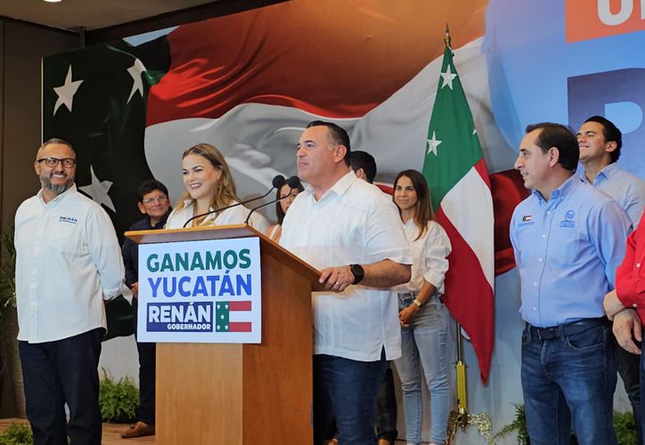 Renán Barrera se declara ganador en Yucatán