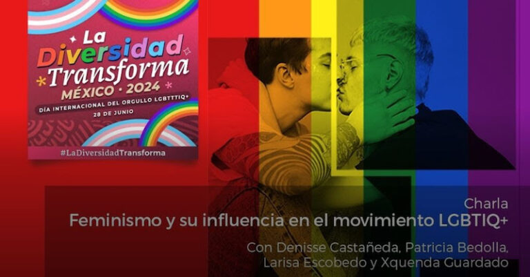 El feminismo y su influencia en el movimiento LGBTIQ+, charla que se desarrollará en La Tallera