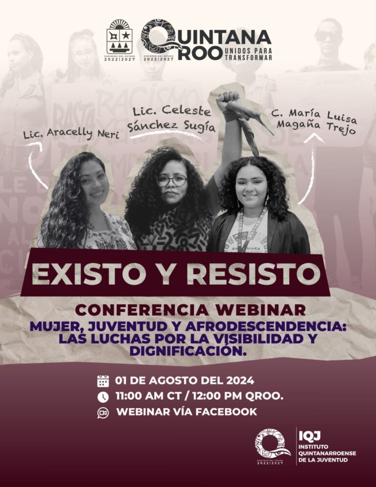 IQJ invita a participar en webinar sobre las luchas de mujeres afromexicanas