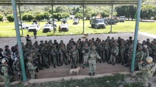 Ejército y Guardia Nacional entran a Chicomuselo, Chiapas