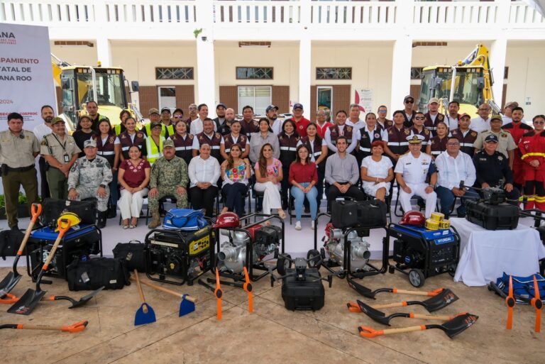 Mara Lezama fortalece Protección Civil en Quintana Roo