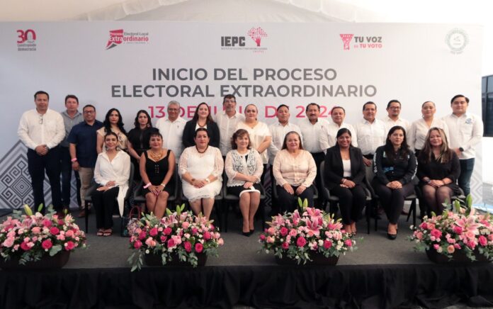 Inicia proceso para elecciones extraordinarias en tres municipios de Chiapas