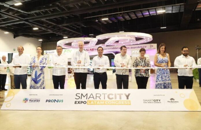 Mauricio Vila inaugura el Smart City Expo Latam Congress; por quinto año se realiza en Mérida