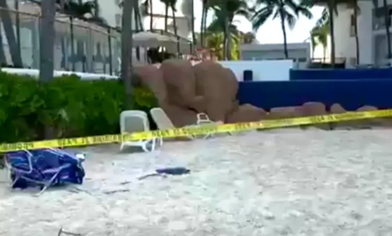 Fallece menor por bala perdida en playa de Quintana Roo