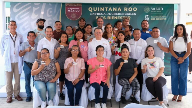Mara Lezama inicia entrega de credenciales del IMMS-Bienestar