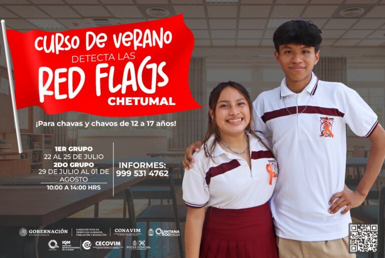 IQM anuncia curso de verano “Detecta las Red Flags” para adolescentes