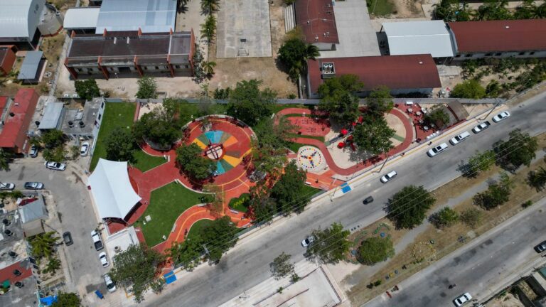 Nuevo Parque de la Paz contribuirá a la construcción de paz y al bienestar social en Villas Otoch: Mara Lezama