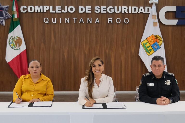 Mara Lezama firma histórico acuerdo para fortalecer reintegración social de las personas privadas de su libertad