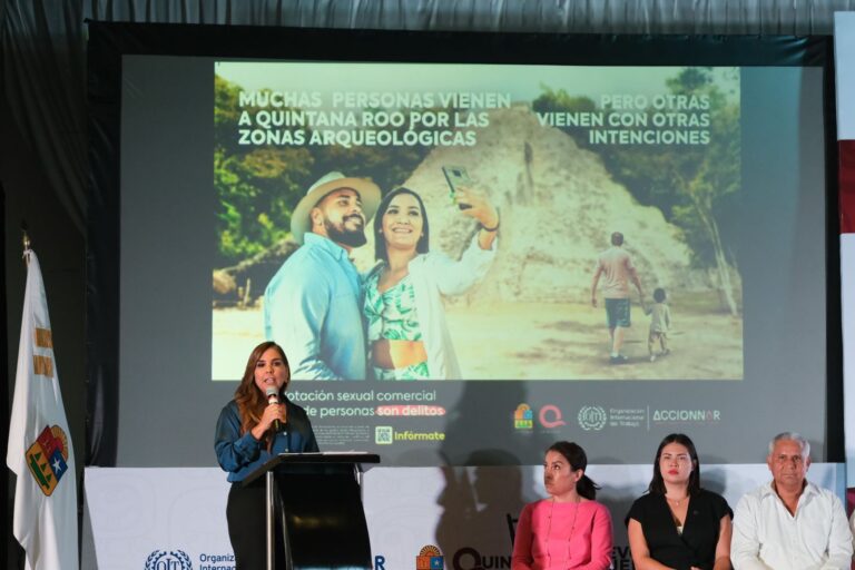 Mara Lezama lanza campaña contra la explotación sexual comercial