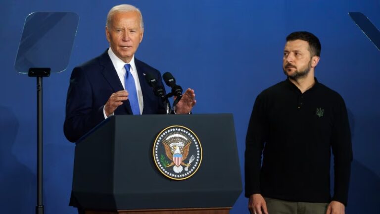 Confunde Joe Biden a Volodimir Zelenski con Vladimir Putin