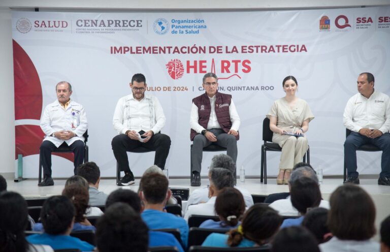 Implementan Estrategia Hearts de la OPS en Quintana Roo