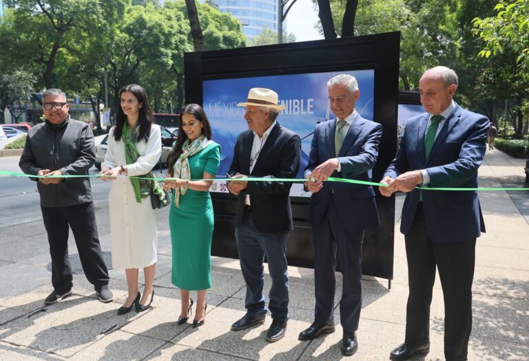 Se inaugura exposición en Paseo de la Reforma sobre energías renovables