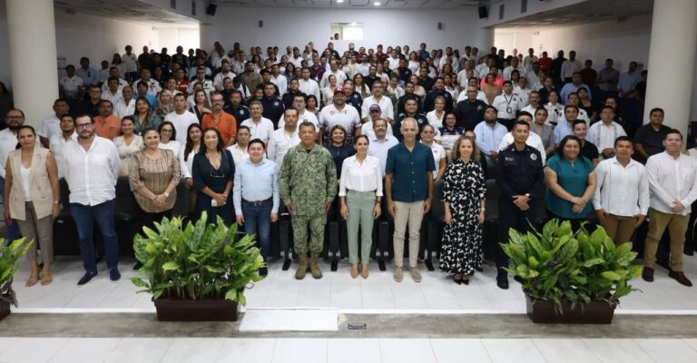 Ana Paty Peralta fortalece unidad con Fuerzas Federales