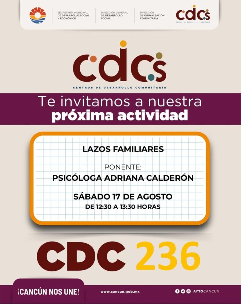 Gobierno de BJ invita a actividades con servicios gratuitos