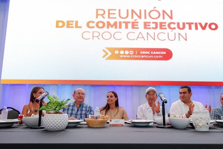 Respalda Ana Paty Peralta a familia croquista por el bienestar de cancún