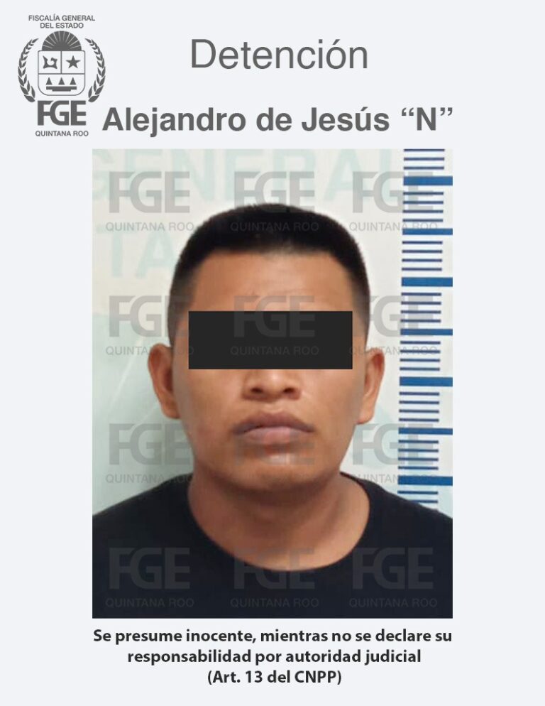 Capturan al “Fiscalito”, presunto implicado en al menos 14 homicidios en Tulum