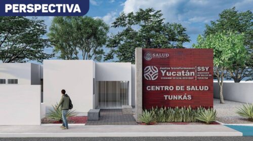 Anuncian remodelación del centro de salud de Tunkás