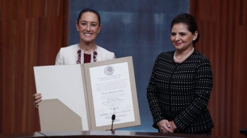 Claudia Sheinbaum ya es presidenta electa, le entregan constancia de mayoría